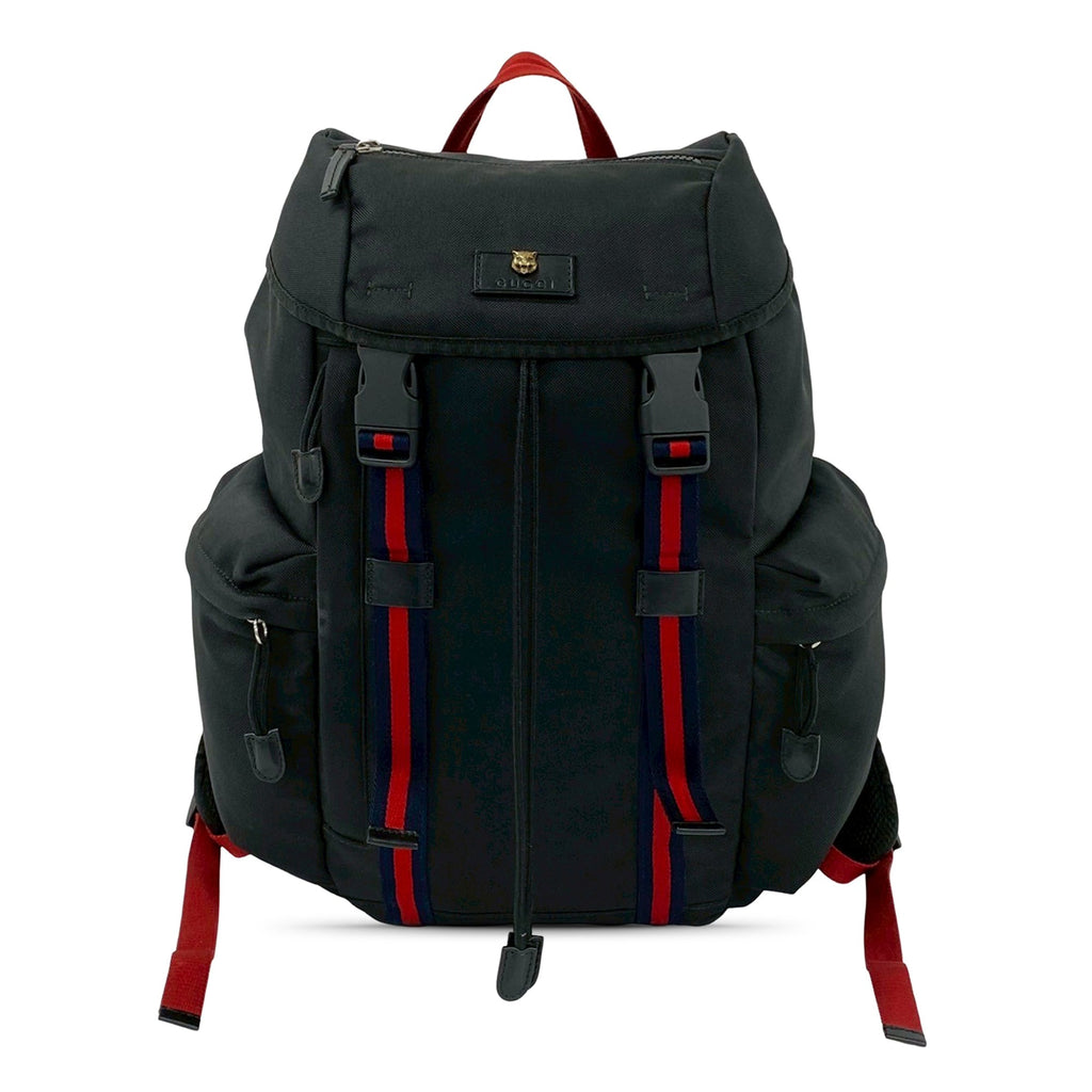 Canvas Techno Web Animalier Backpack