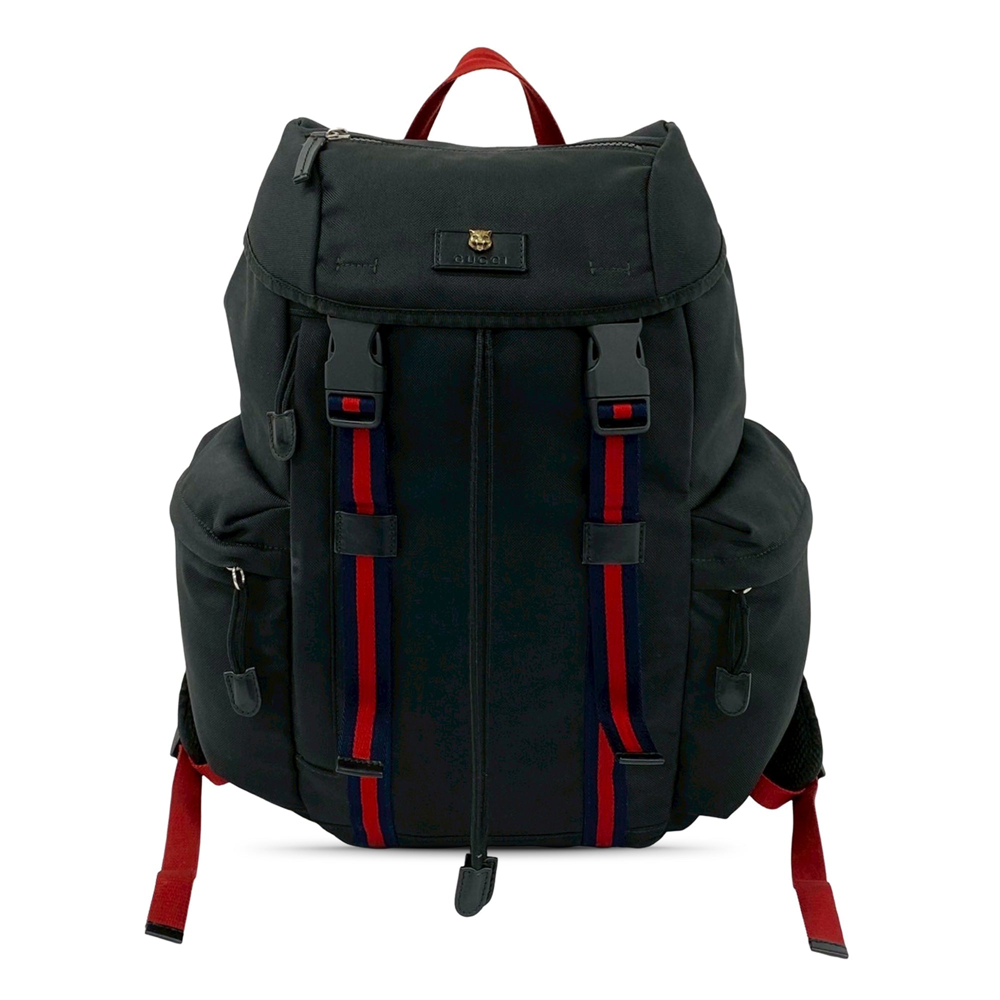 Canvas Techno Web Animalier Backpack