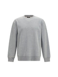 Balmain Embroidered Logo Sweatshirt — Gray