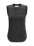 The Attico Reese Tank Top — Black