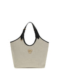Versace La Medusa Tote Bag — Beige