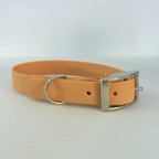 Handmade Biothane Dog Collar - Tan - 20mm