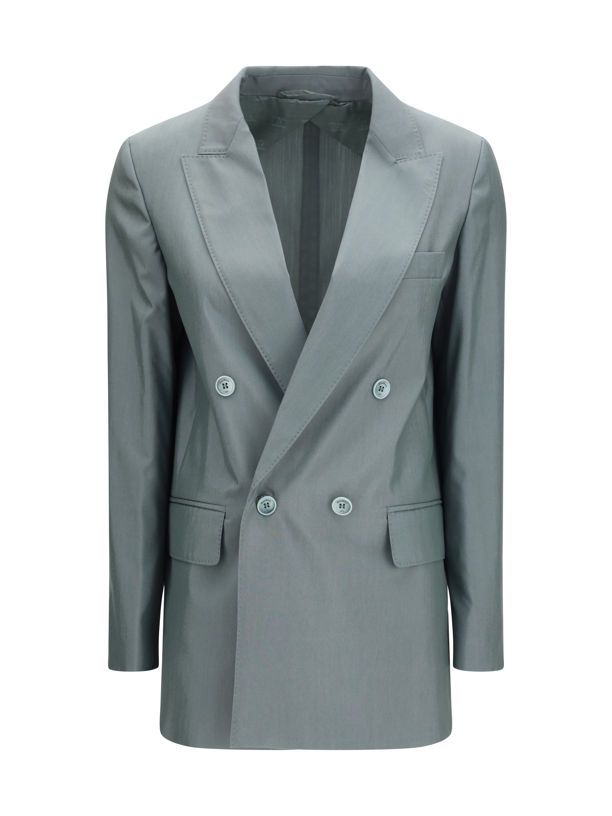Max Mara Mxmalbata Blazer — Green