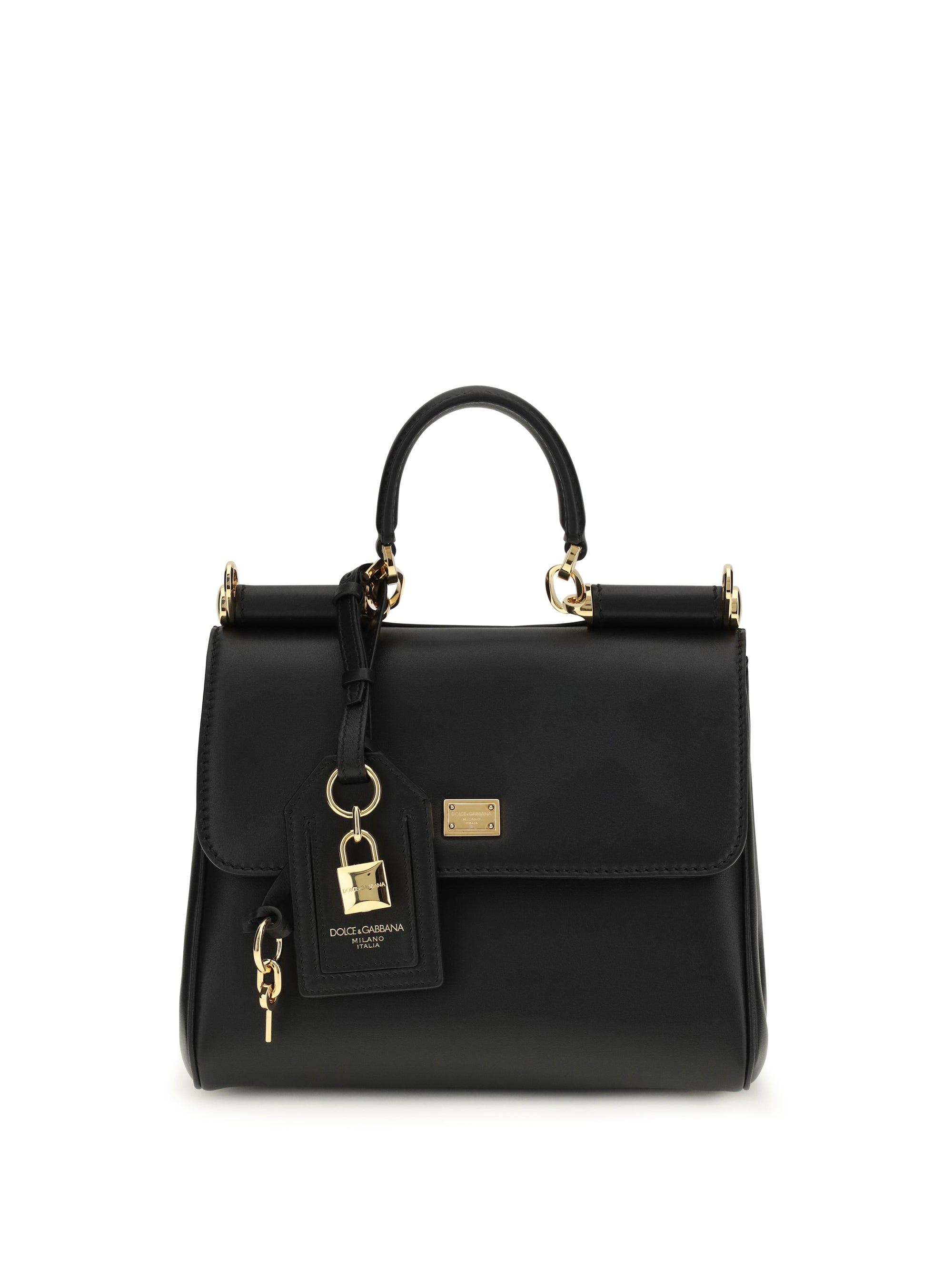 Bolso Dolce & Gabbana My Sicily con asa superior — Negro