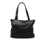 Leather Anagram Tote