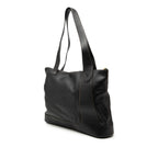 Leather Anagram Tote
