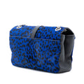 Pony Hair Leopard Print College Bag