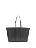 Valentino Garavani Rockstud Tote Bag — Black