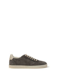 Brunello Cucinelli Suede Sneakers — Gray