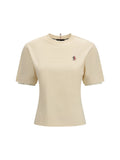 Moncler Grenoble Cotton T-Shirt — Beige
