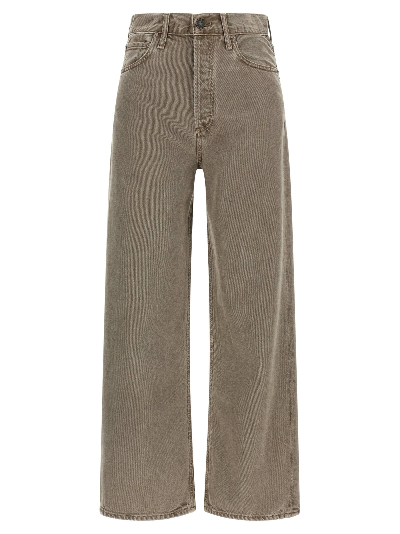 Agolde Ren Jeans — Beige