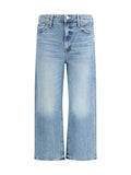 Mother Denim Dodger Flood Jeans — Blue