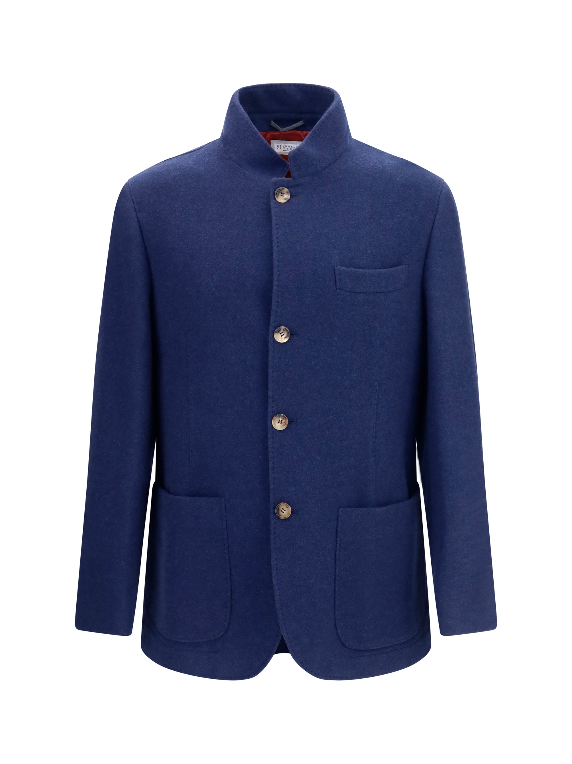Brunello Cucinelli Cashmere Jacket — Blue