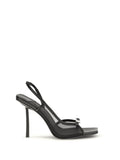 Le Silla Vittoria Heel Sandal — Black