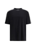 Y-3 3-Stripe Striped T-Shirt — Black
