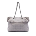 Lambskin Cannage Granville Chain Tote