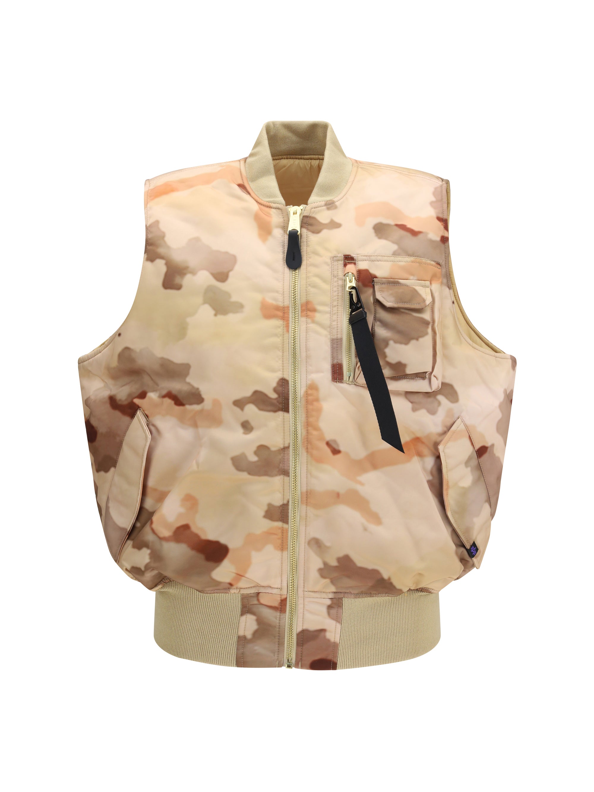 Alpha Industries MA-1 Base Vest — Beige