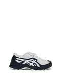Comme Des GarçOns Shirt Colorblock Logo-Striped Sneaker — Navy
