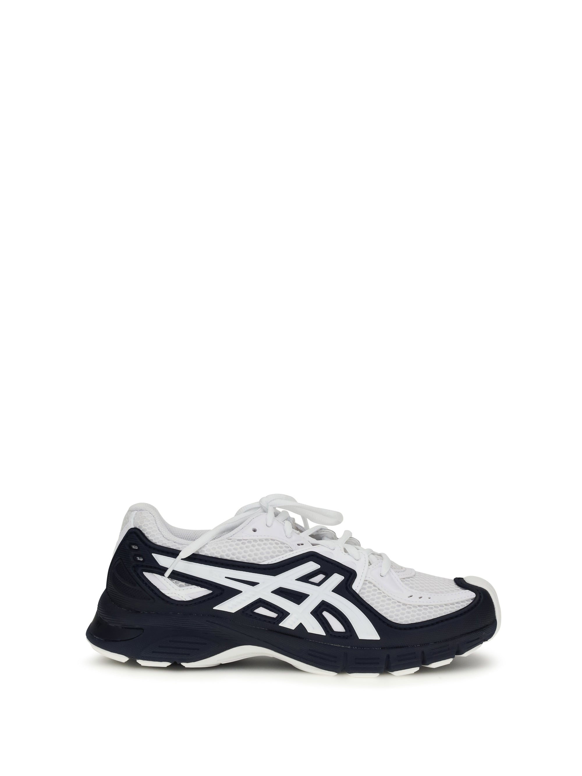 Comme Des GarçOns Shirt Colorblock Logo-Striped Sneaker — Navy
