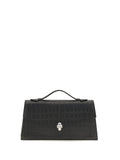 Bolso con asa superior Alexander McQueen - Negro