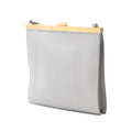 Mini Leather Clasp Crossbody