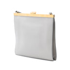 Mini Leather Clasp Crossbody
