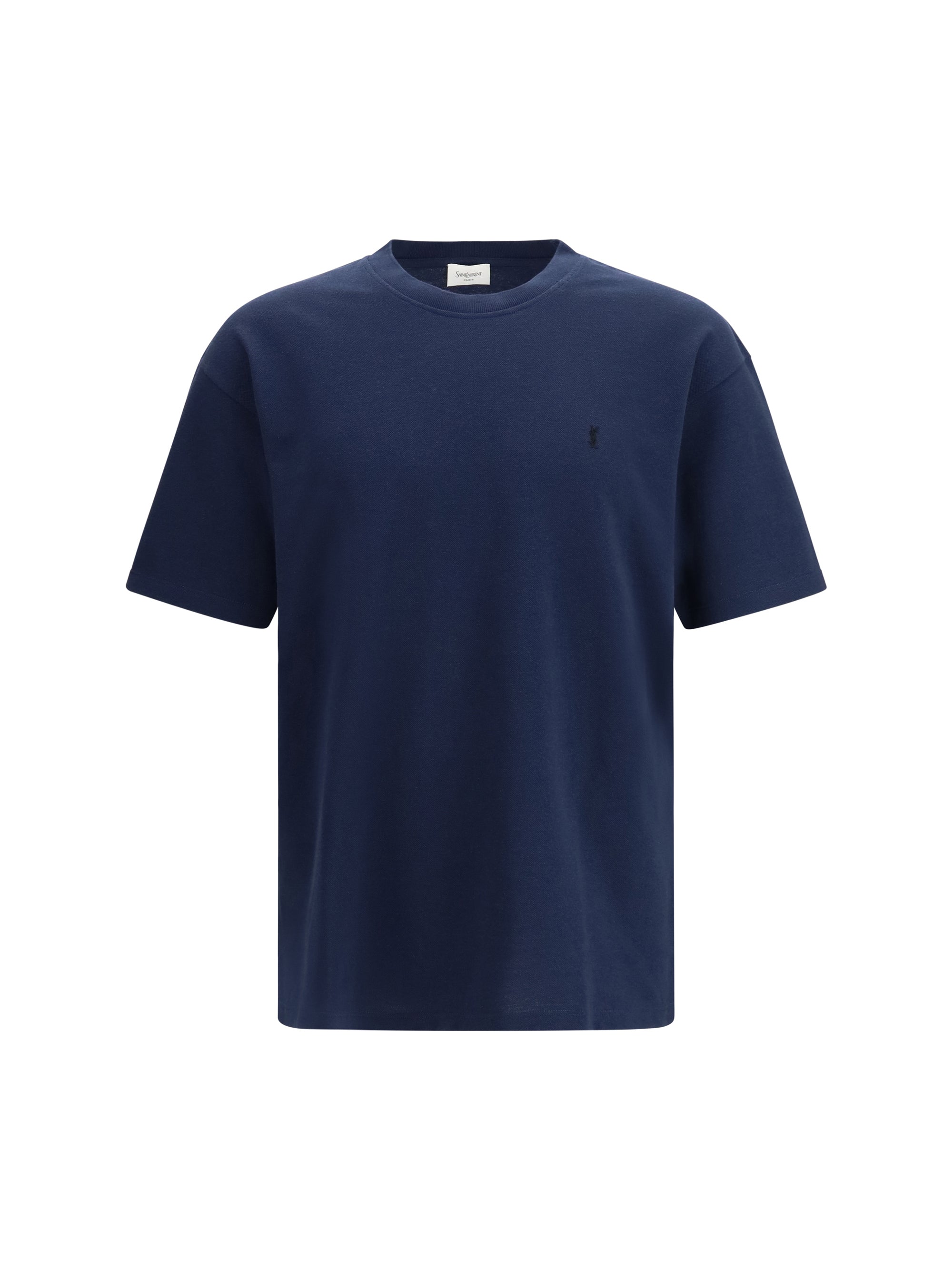 Camiseta Cassandre de Saint Laurent — Azul marino