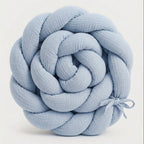 TRENZA PROTECTORA CUNA & CAMA | Muselina Celeste