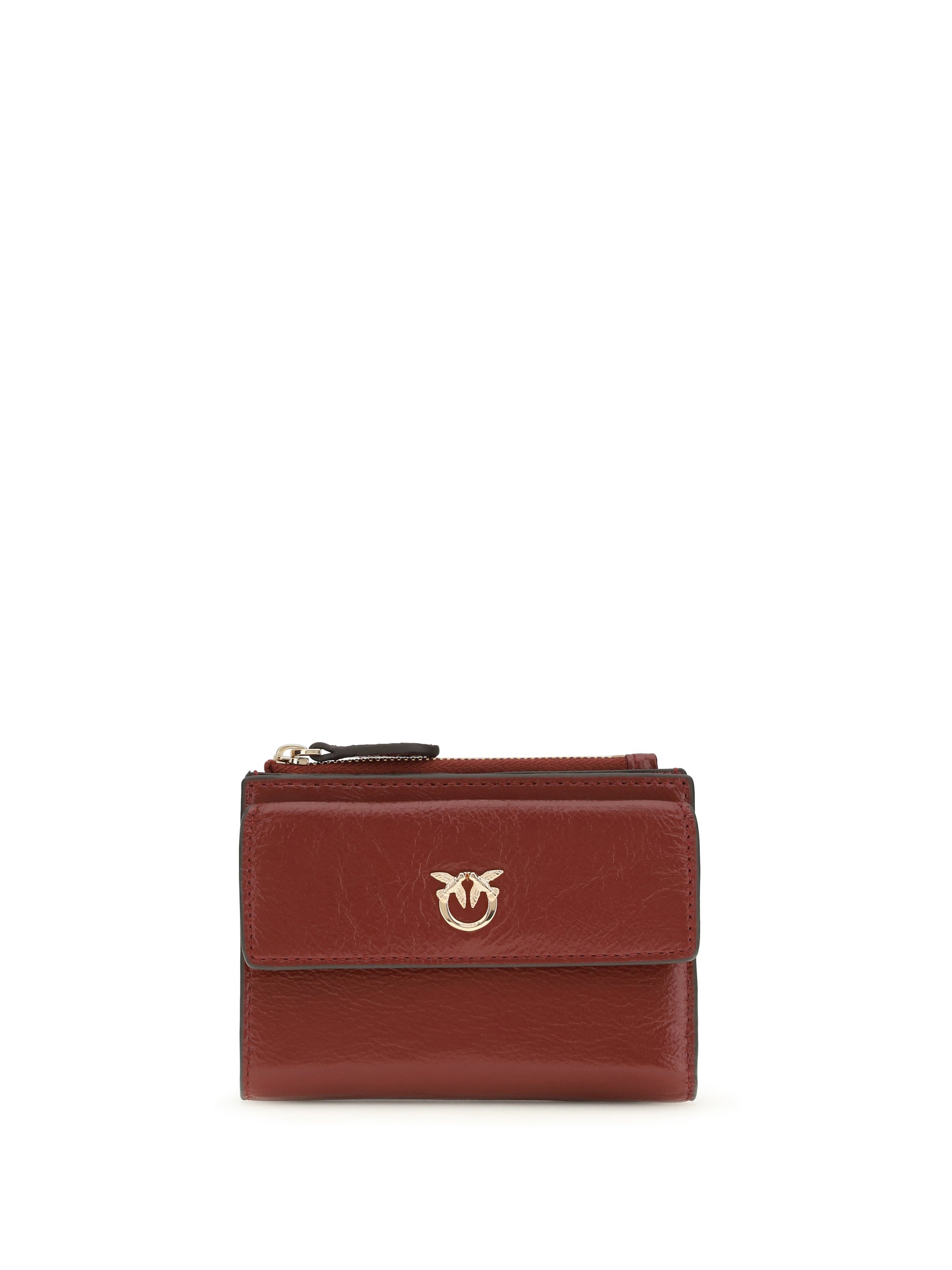 Pinko Leather Wallet — Red
