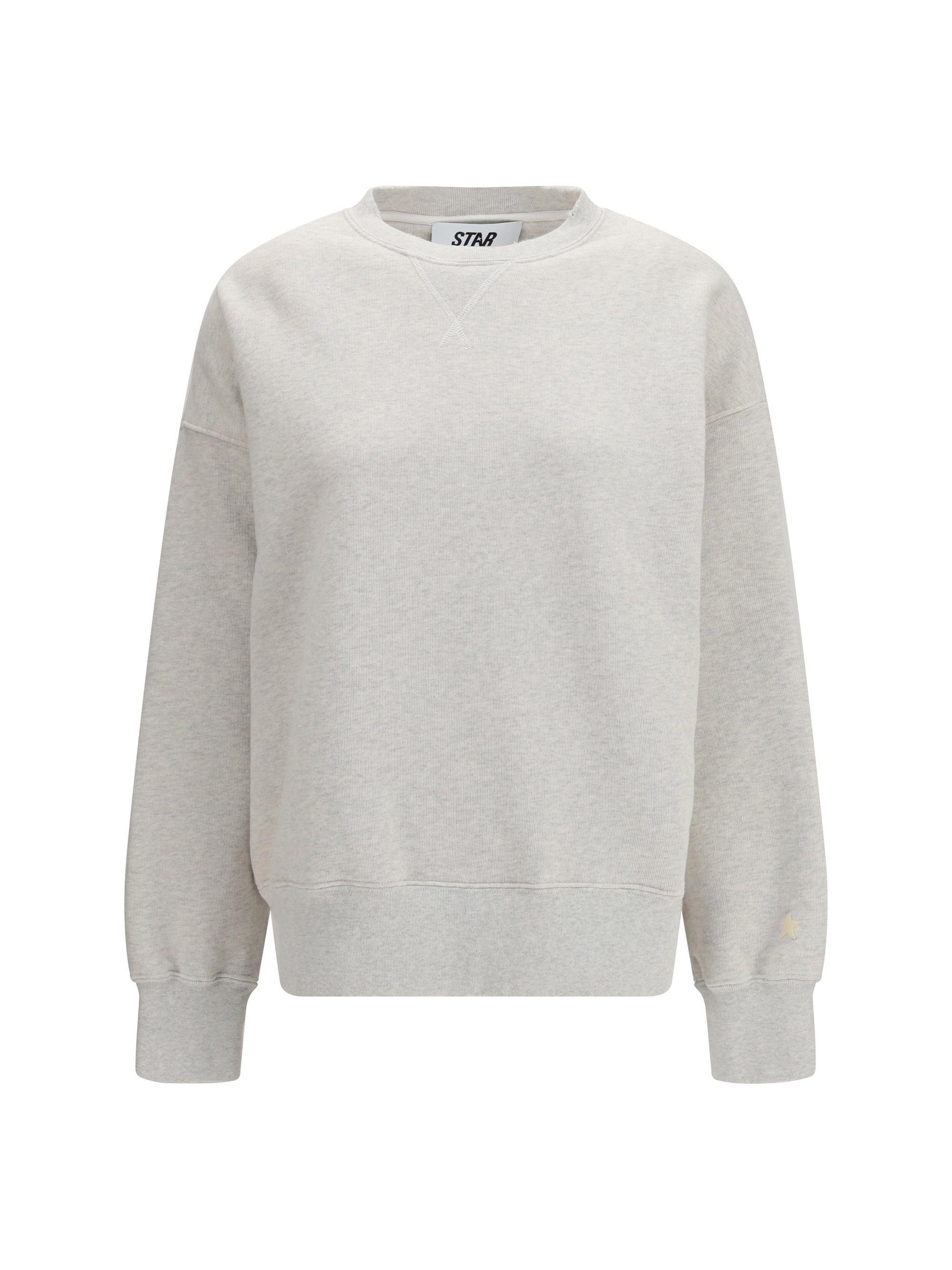Golden Goose Star Sweatshirt — Gray