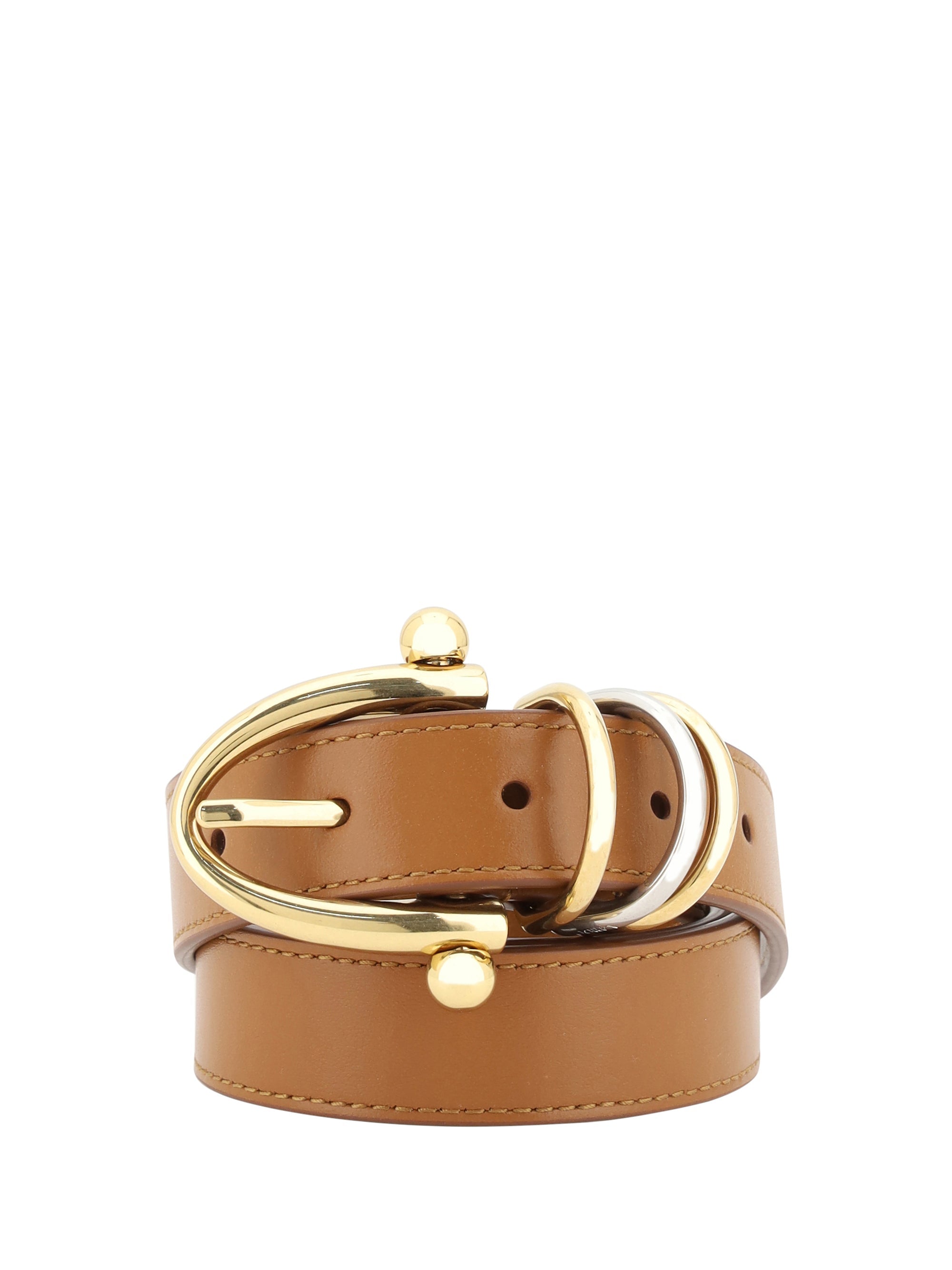 Chloé Leather Bracelet Belt Belt — Brown
