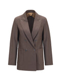 Max Mara Cloruro Blazer — Marrón