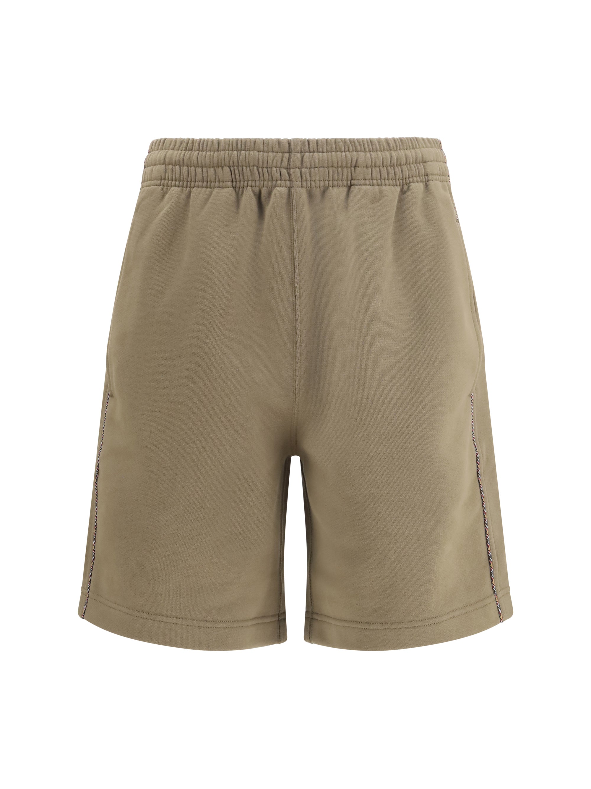Burberry Check Bermuda — Brown