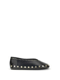 Ganni Jenny Ballet Flat — Negro