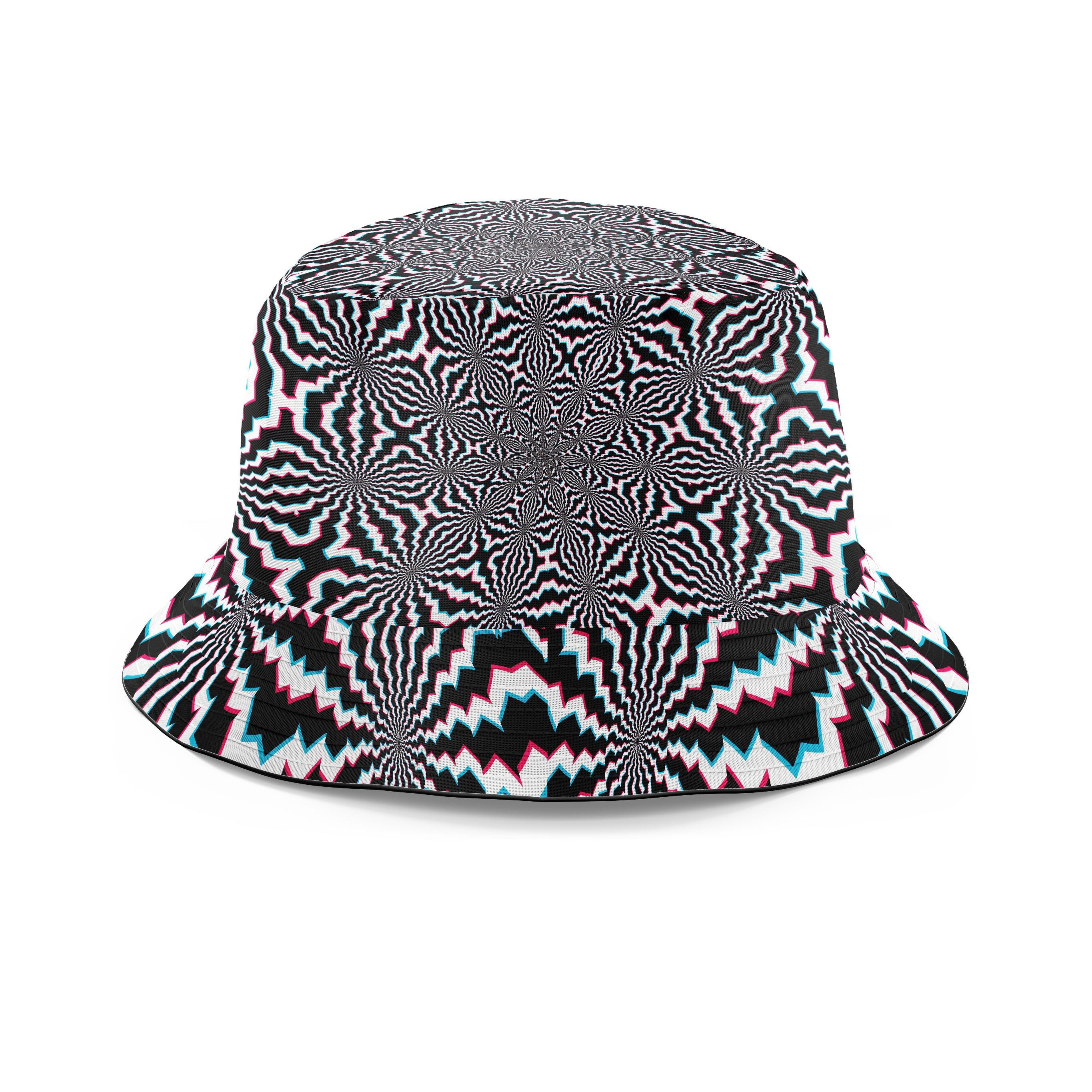 Fractal Ripples Bucket Hat
