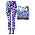 Aquarius Rave Bra and Leggings Combo