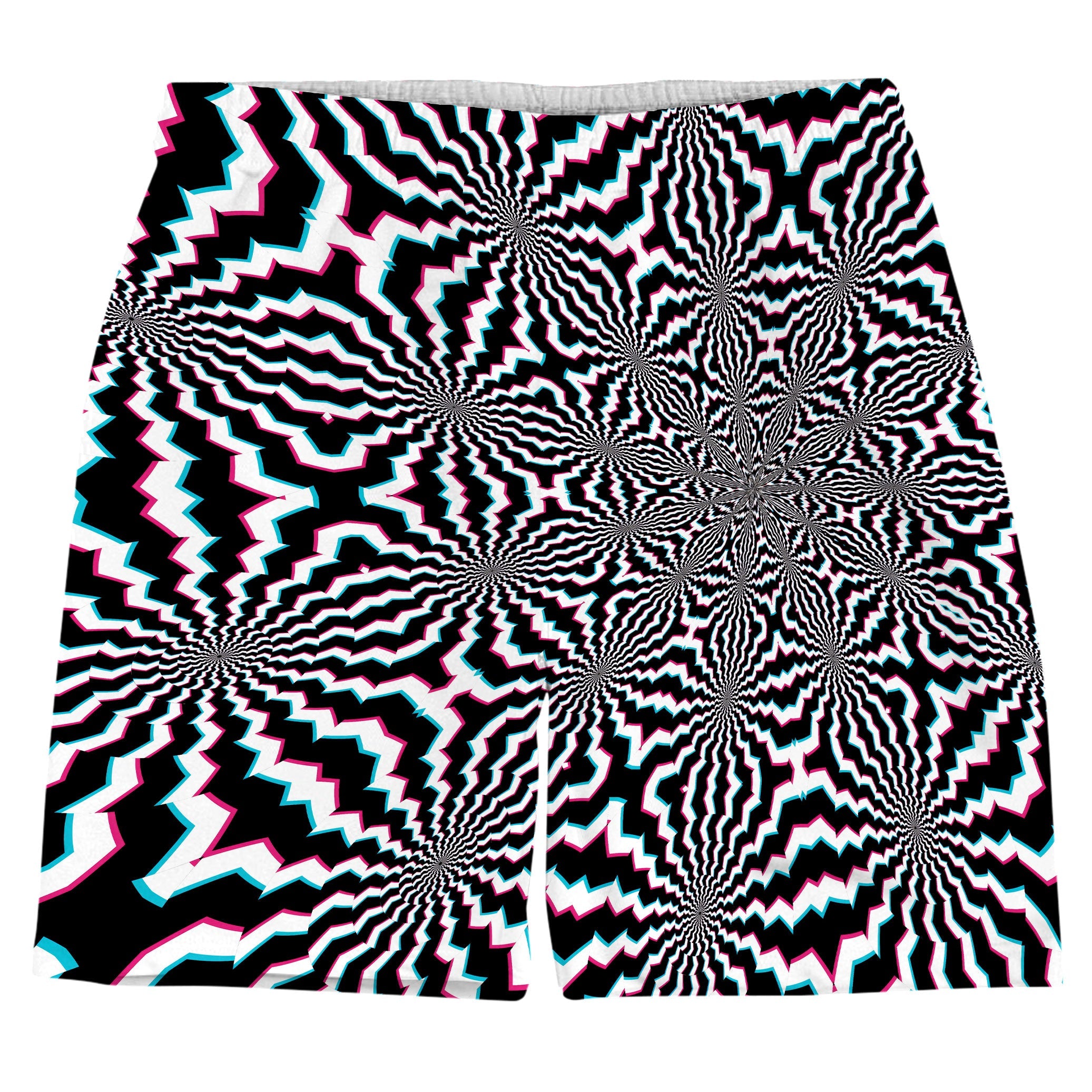 Fractal Ripples Weekend Shorts