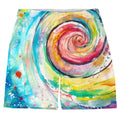 Water Color Swirl Weekend Shorts