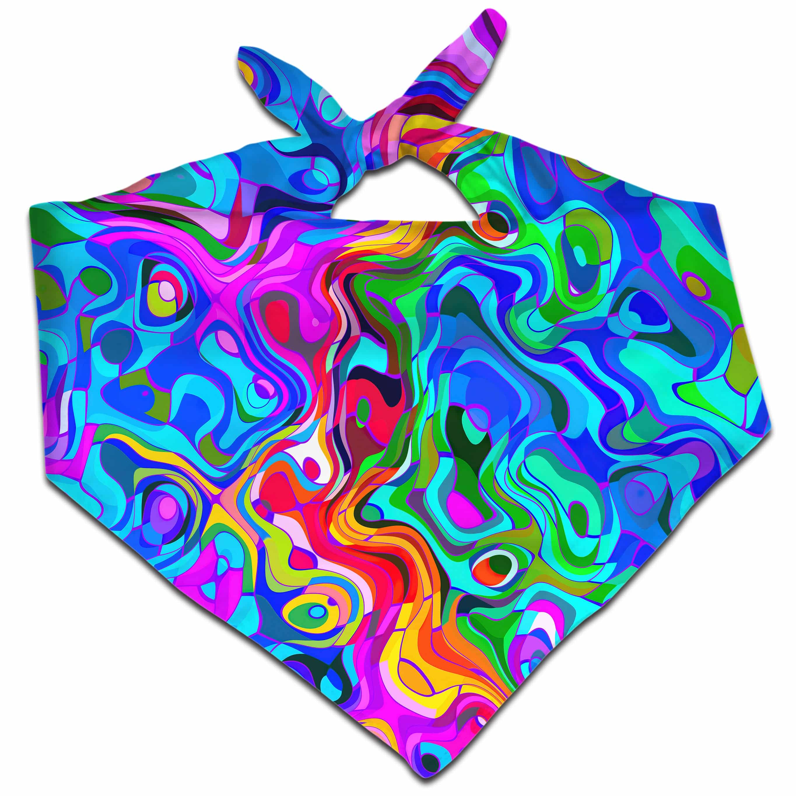 Rainbow Waves Bandana