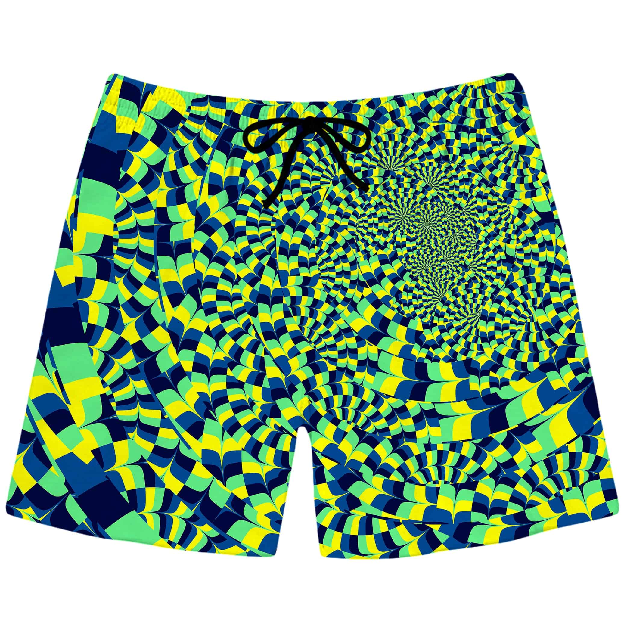 Green Portal Swim Trunks
