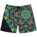 Green Warp Swim Trunks