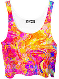 Ornate Drip Crop Top