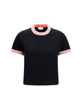 Versace Greca-Trim T-Shirt — Black