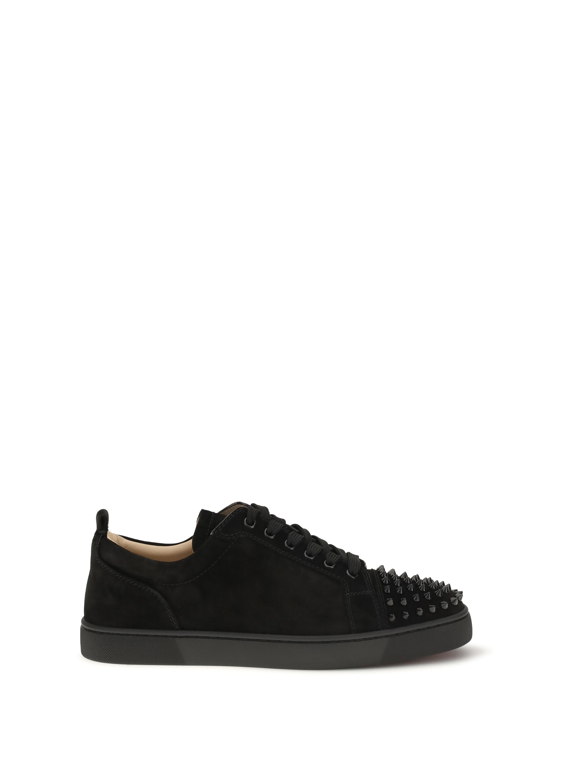 Christian Louboutin Louis Junior Spikes Sneaker — Black