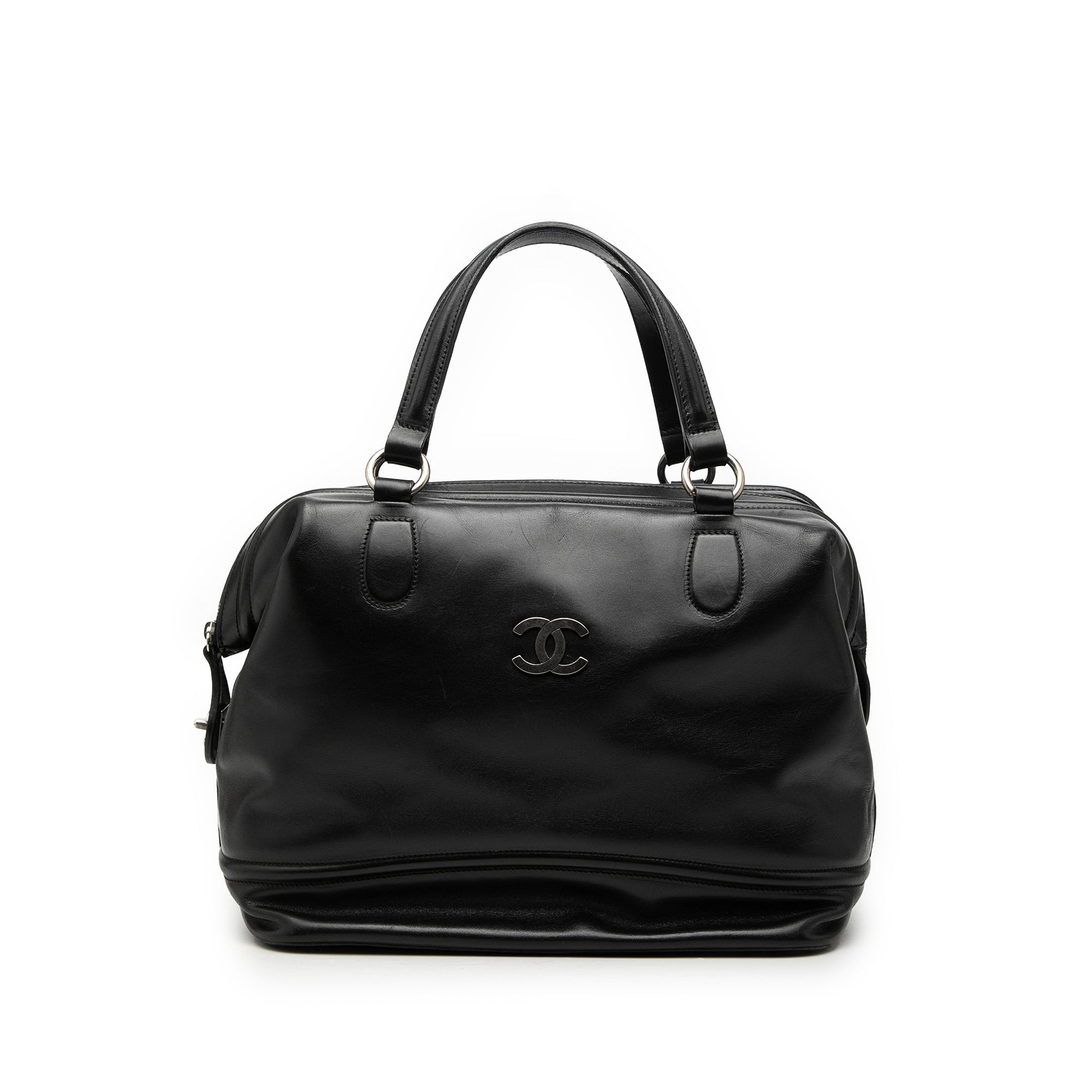 CC Calfskin Bowler Bag
