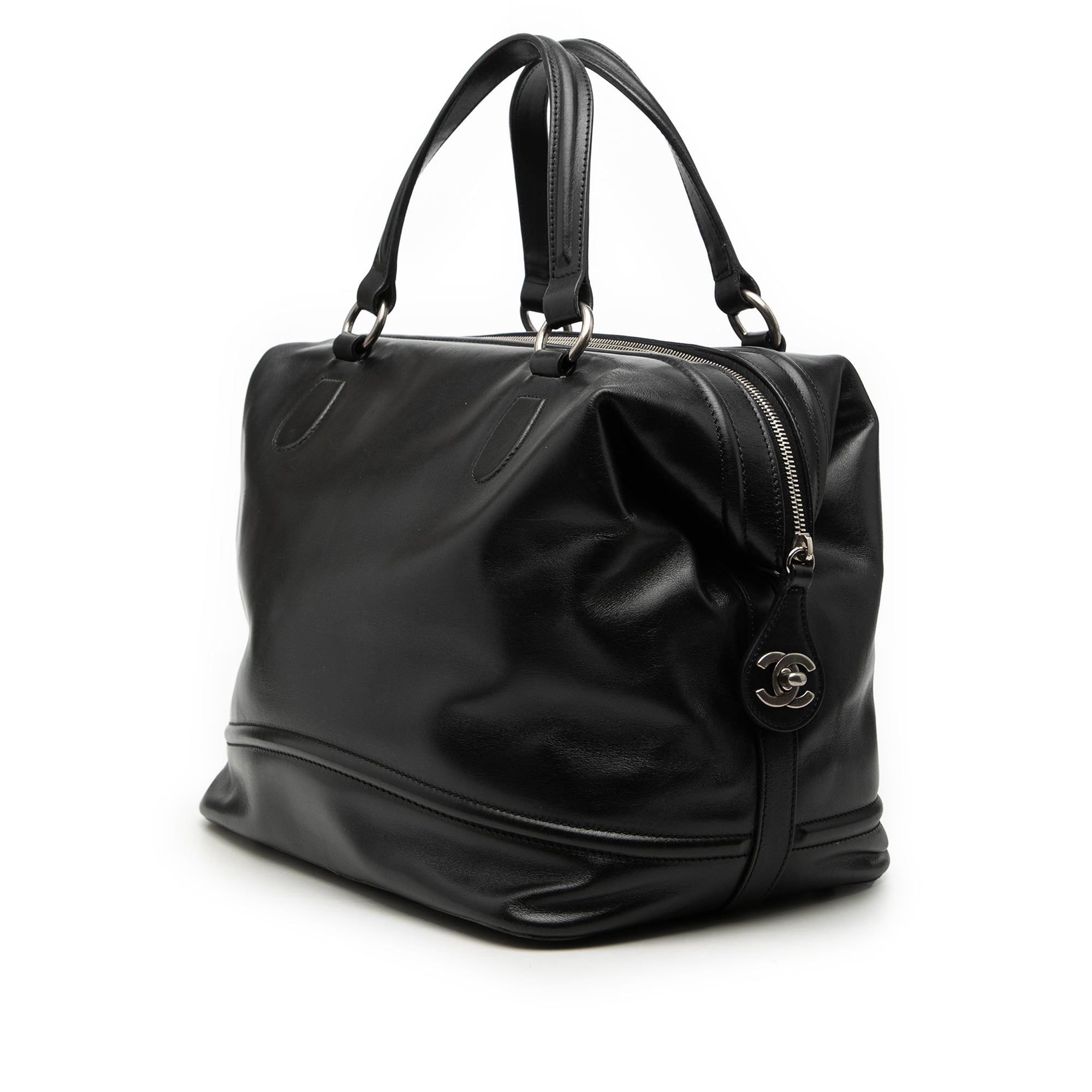 CC Calfskin Bowler Bag