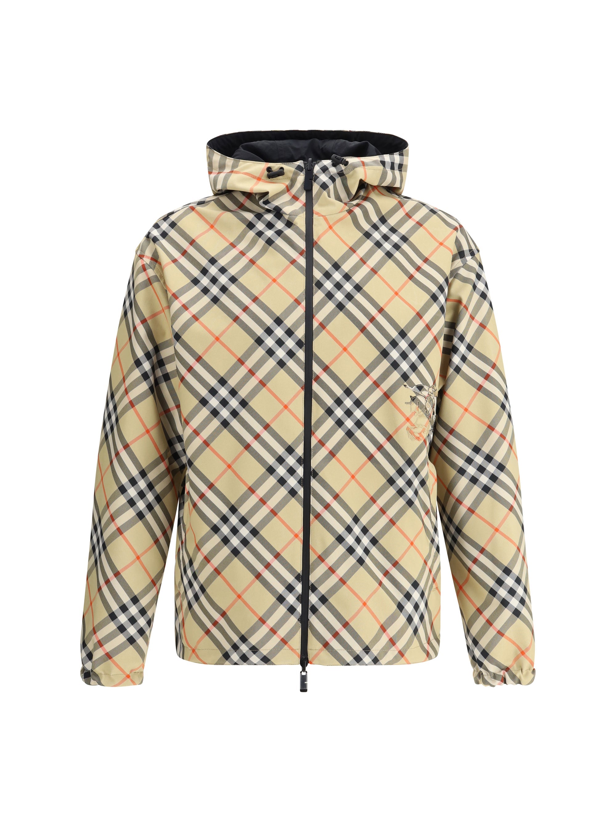 Burberry Reversible Waterproof Jacket — Beige