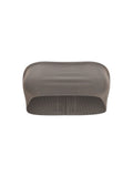 Rick Owens Stretch Knit Bandeau Top — Gray