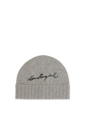 MM6 Maison Margiela S52TB0025M13288 Wool Knit Beanie — Gray