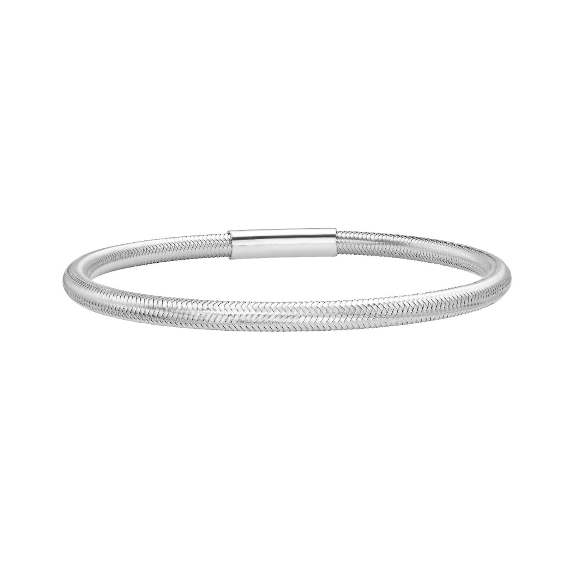 Basketweave Stretch Bangle